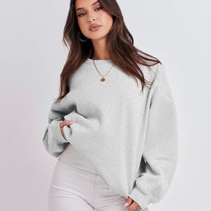 Women's oversized Gray Sweater